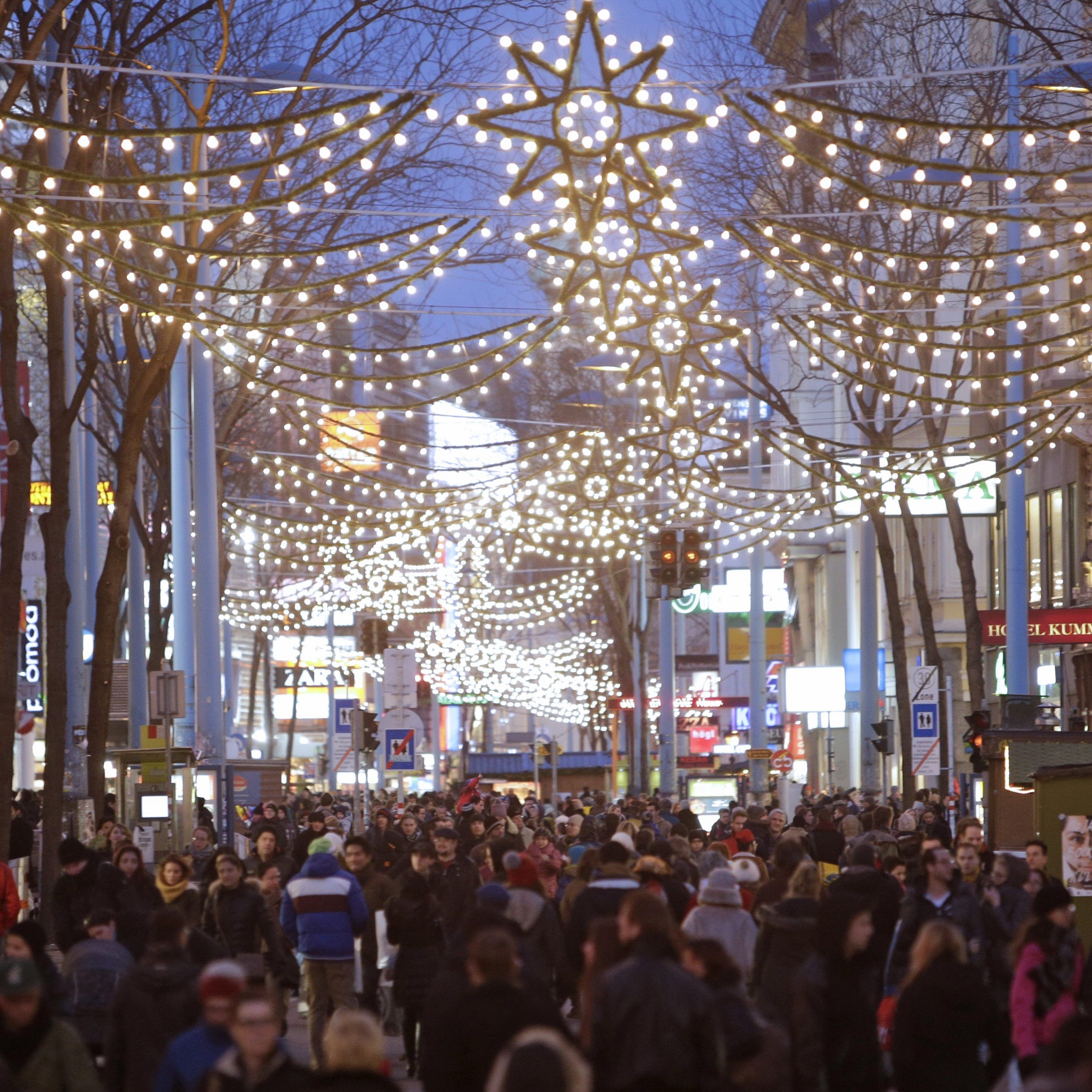 Auch in Wien lief der erste Einkaufssamstag gut.