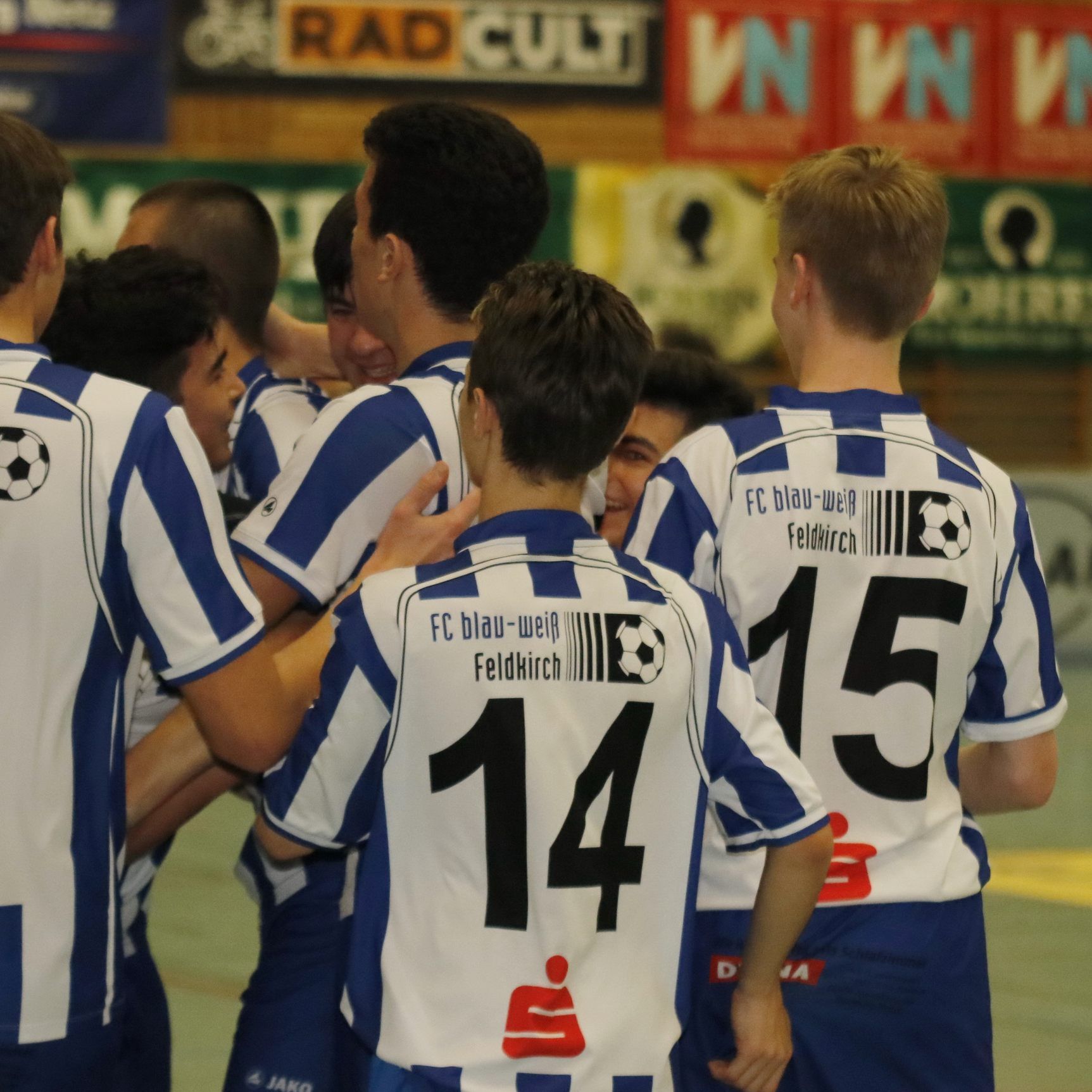 Feldkirch U-18 Team stieg auf