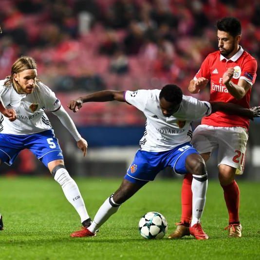 Oberlin und der FC Basel jubeln