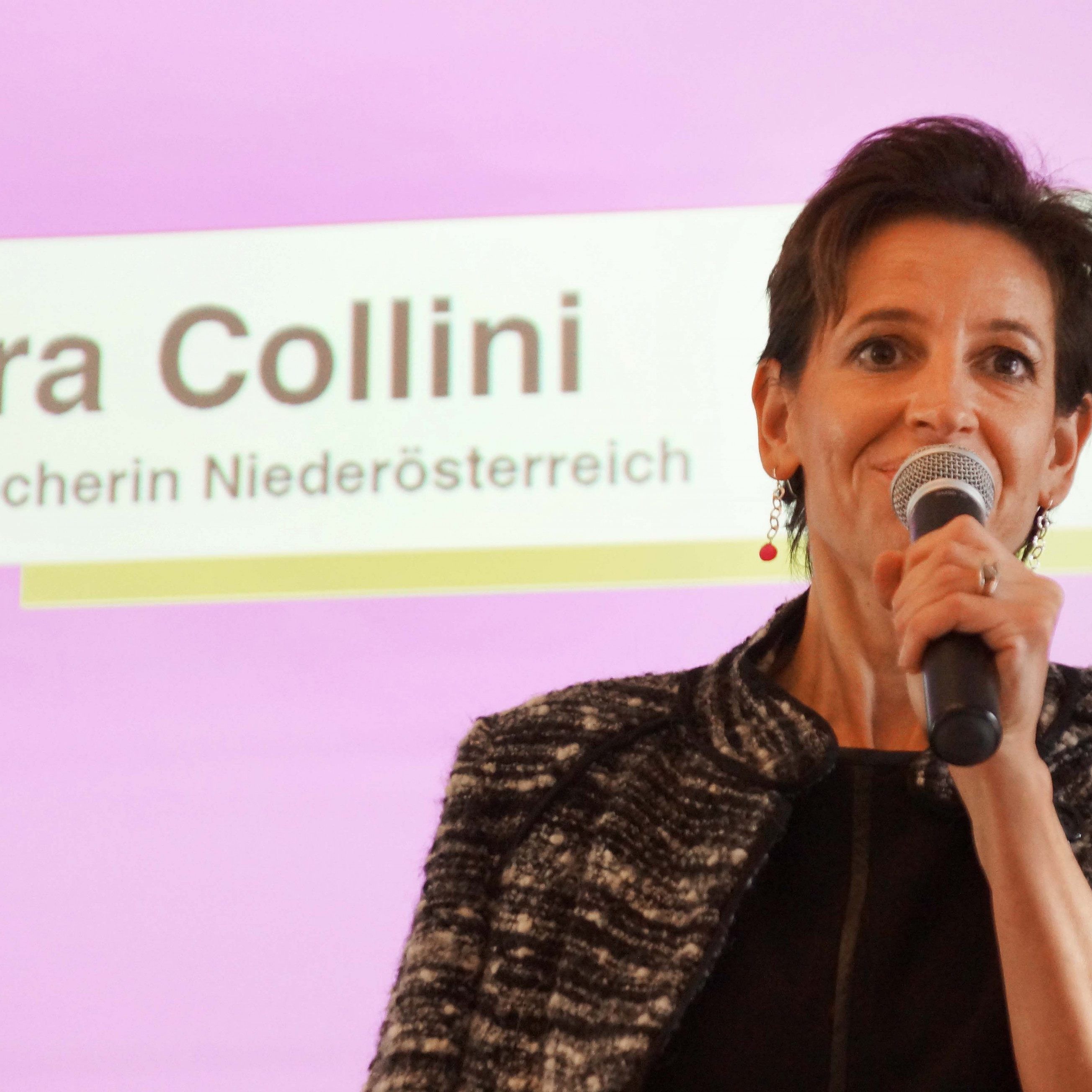 Spitzenkandidatin Indra Collini will den Einzug in den niederösterreichischen Landtag schaffen.