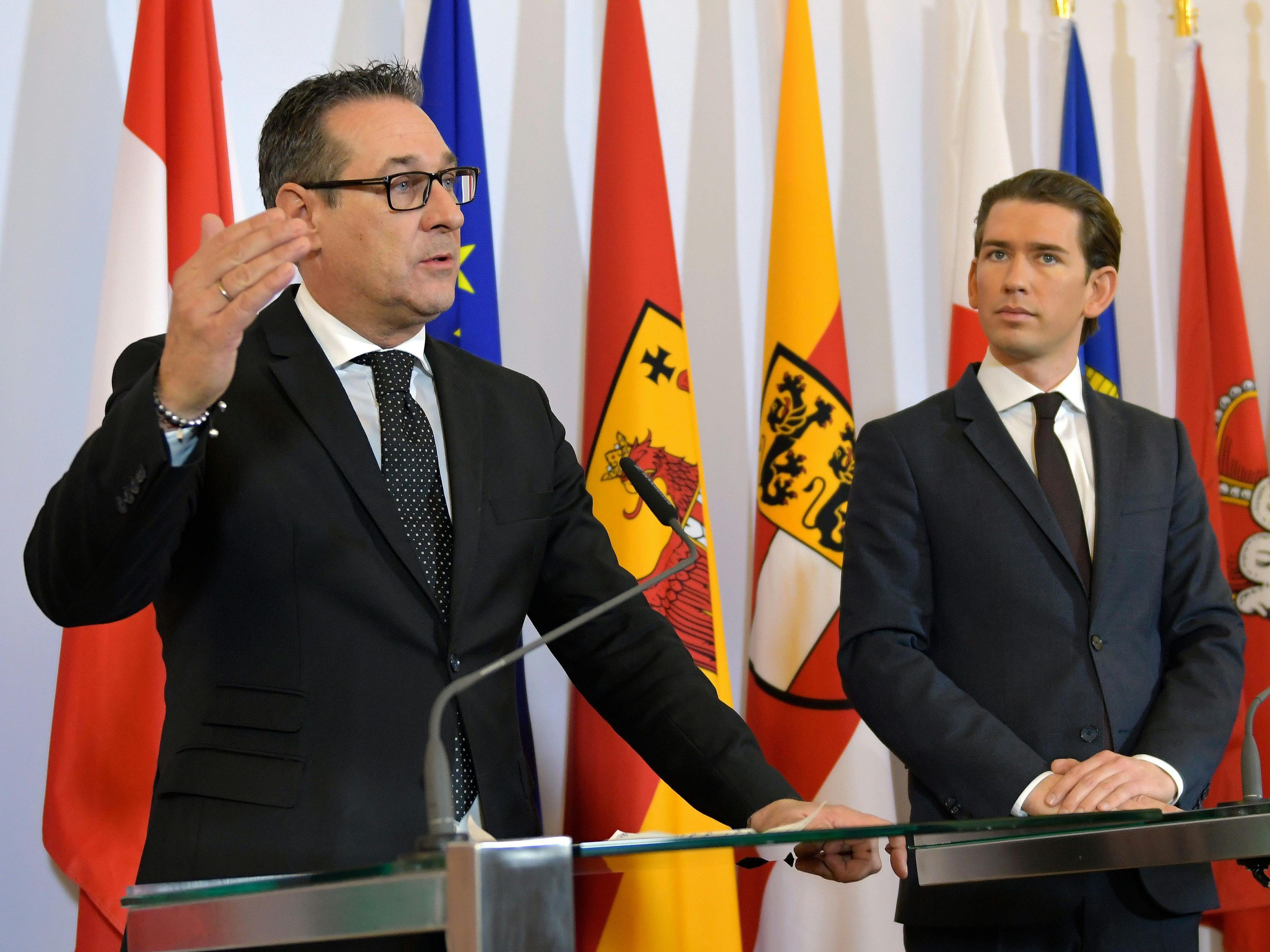 Strache und Kurz wecken Hoffnungen in der Putin-Regierung.
