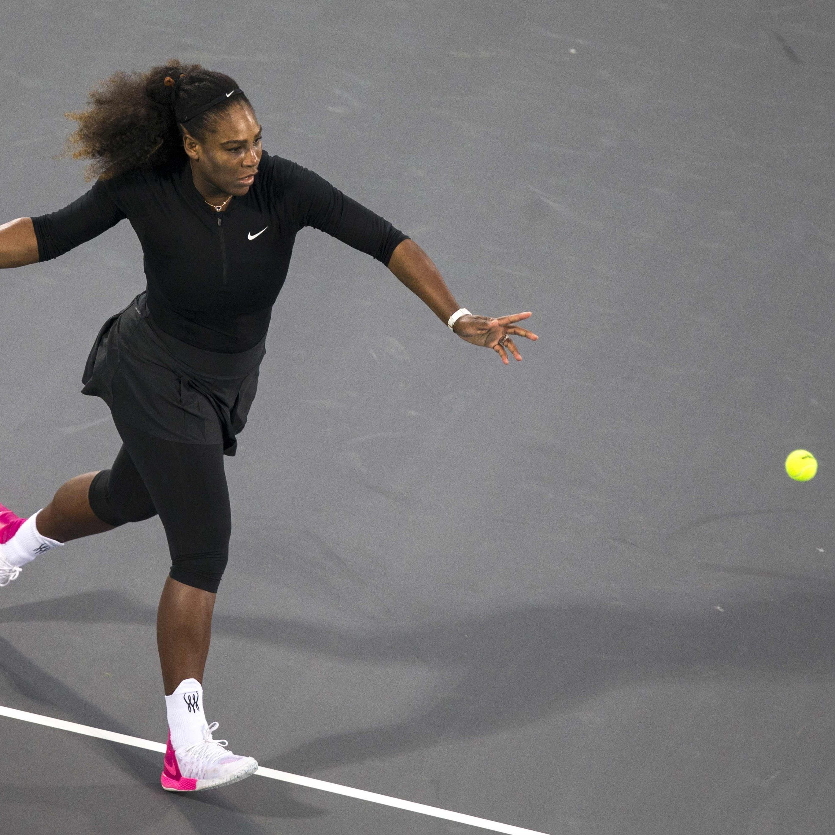 Serena Williams verlor ihr erstes Spiel nach der Geburt ihrer Tochter.