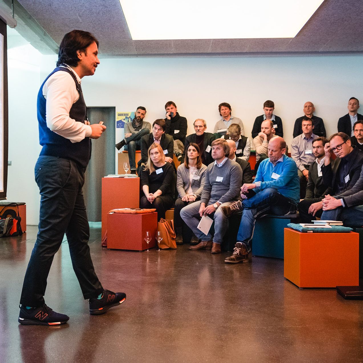 Reza Razavi stellte den „Culture Code“, die Unternehmenskultur für die digitalisierte Welt bei BMW vor.