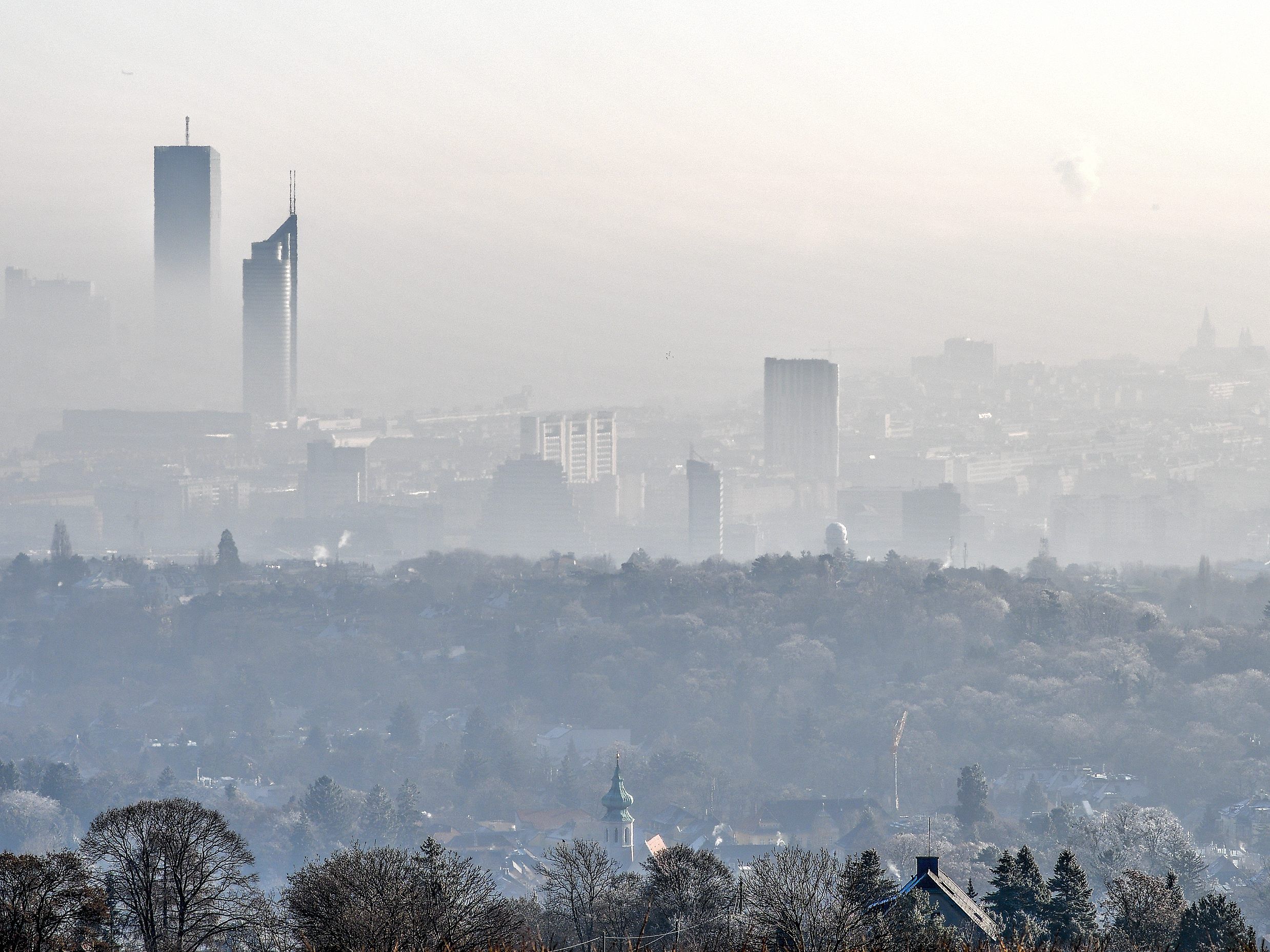 Am Wochenende wird es in Wien kalt. Am Wochenende wird es in Wien kalt.