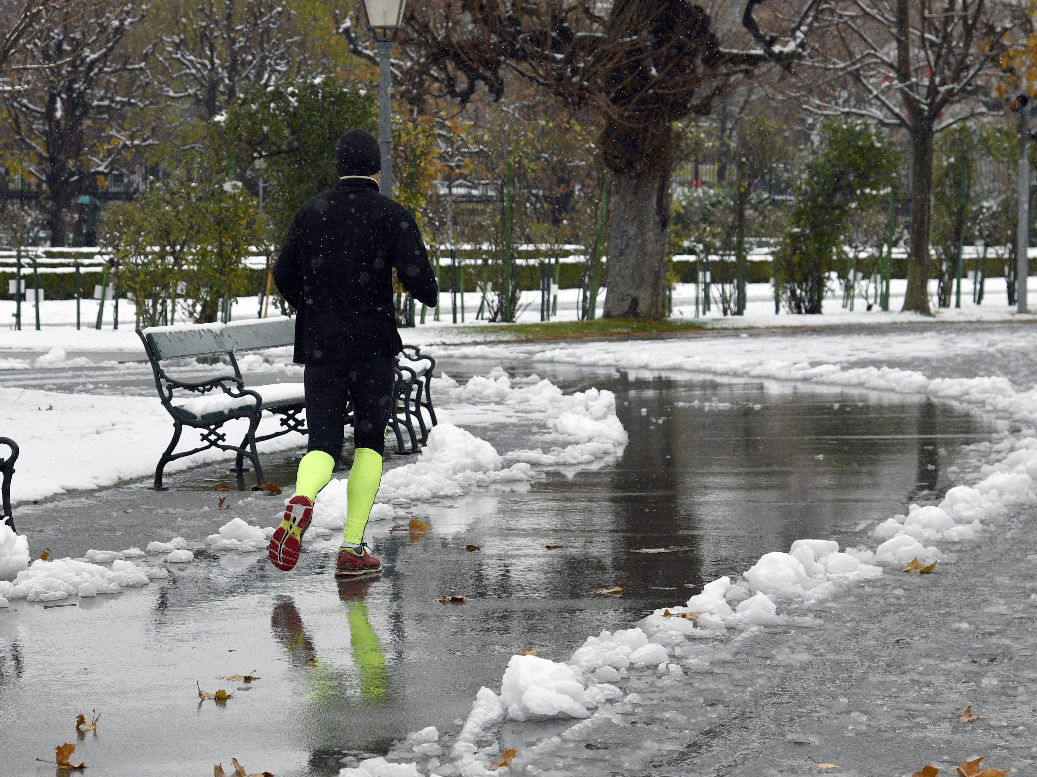 Am Wochenende wird es in Wien winterlich.