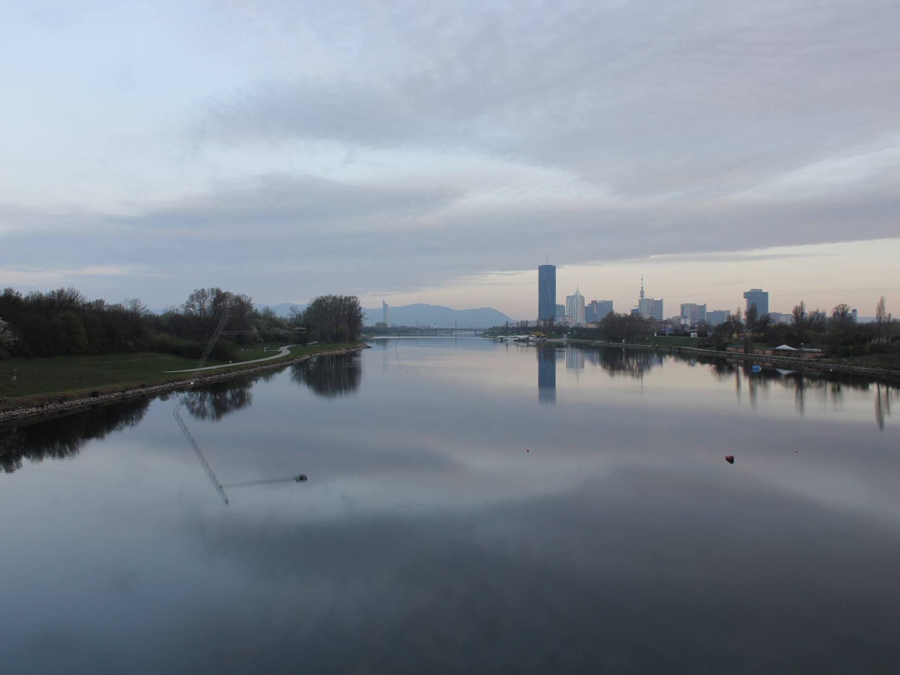 Die Fäkalien-Verschmutzung in der Donau stammt hauptsächlich vom Menschen.