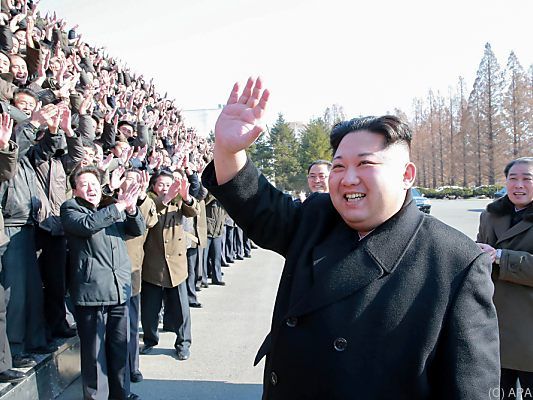 Kim Jong-un schießt verbal zurück Kim Jong-un schießt verbal zurück