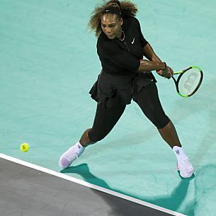 Williams verlor ihr erstes Showmatch nach der Geburt ihrer Tochter