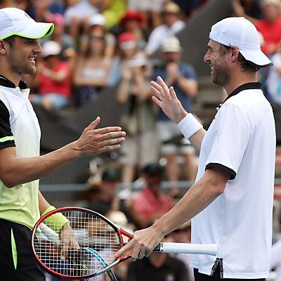 Siegesserie von Marach und Pavic hält an