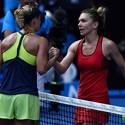 Halep rang Kerber nieder