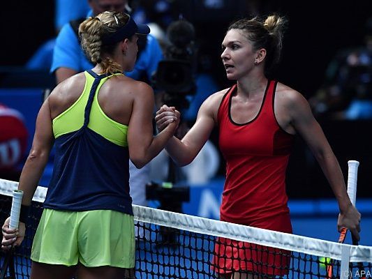 Halep rang Kerber nieder