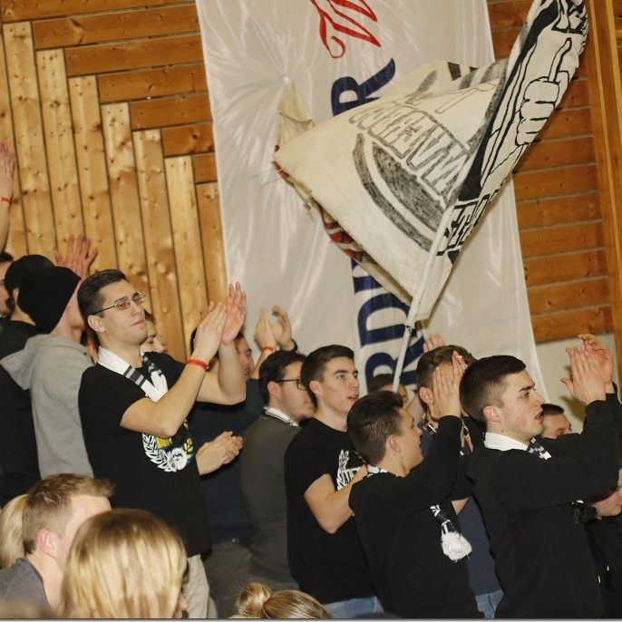 Altach Fans machten Stimmung in der Halle
