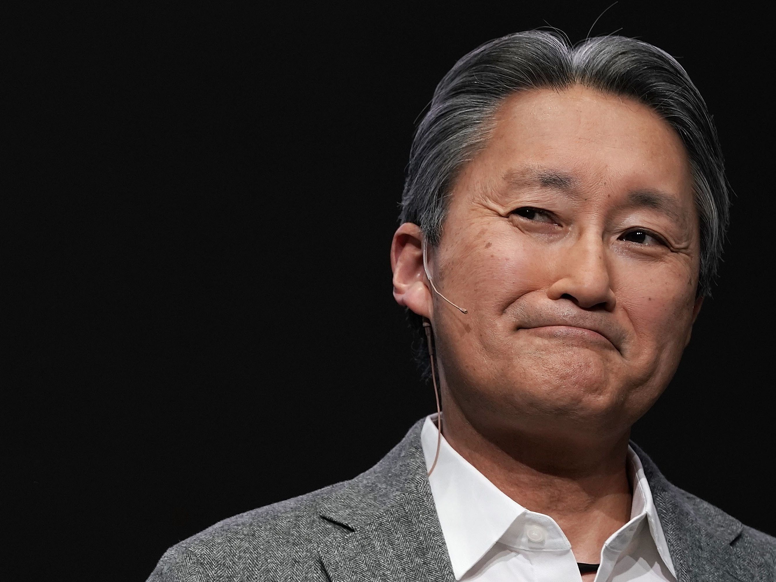 Sony Chef Kazou Hirai auf der CES 2018.