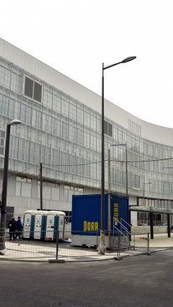 Die Außenansicht des Wiener Krankenhaus Nord.