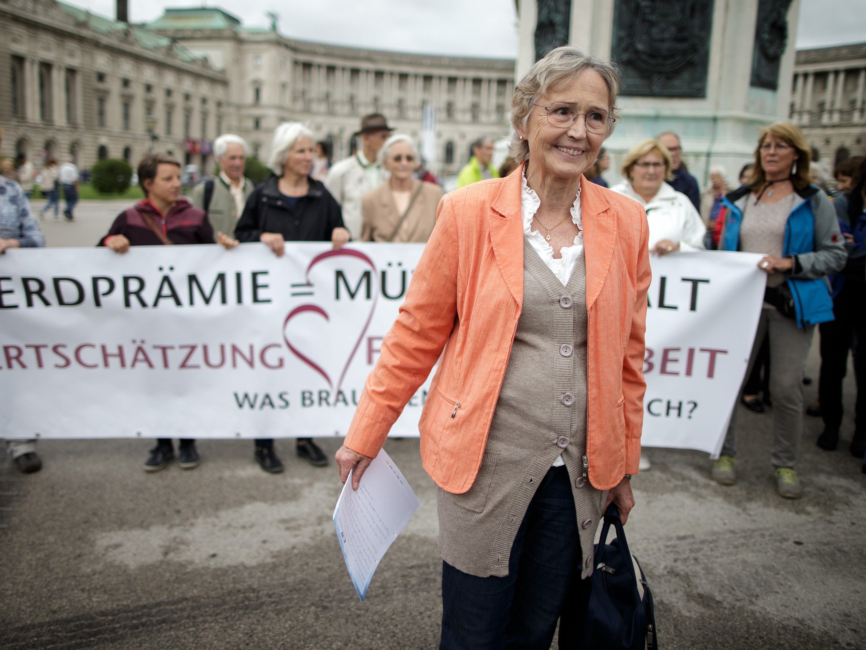 Gertraud Burtscher plant am 18. Mai einen Hungerstreik vor dem Landhaus.