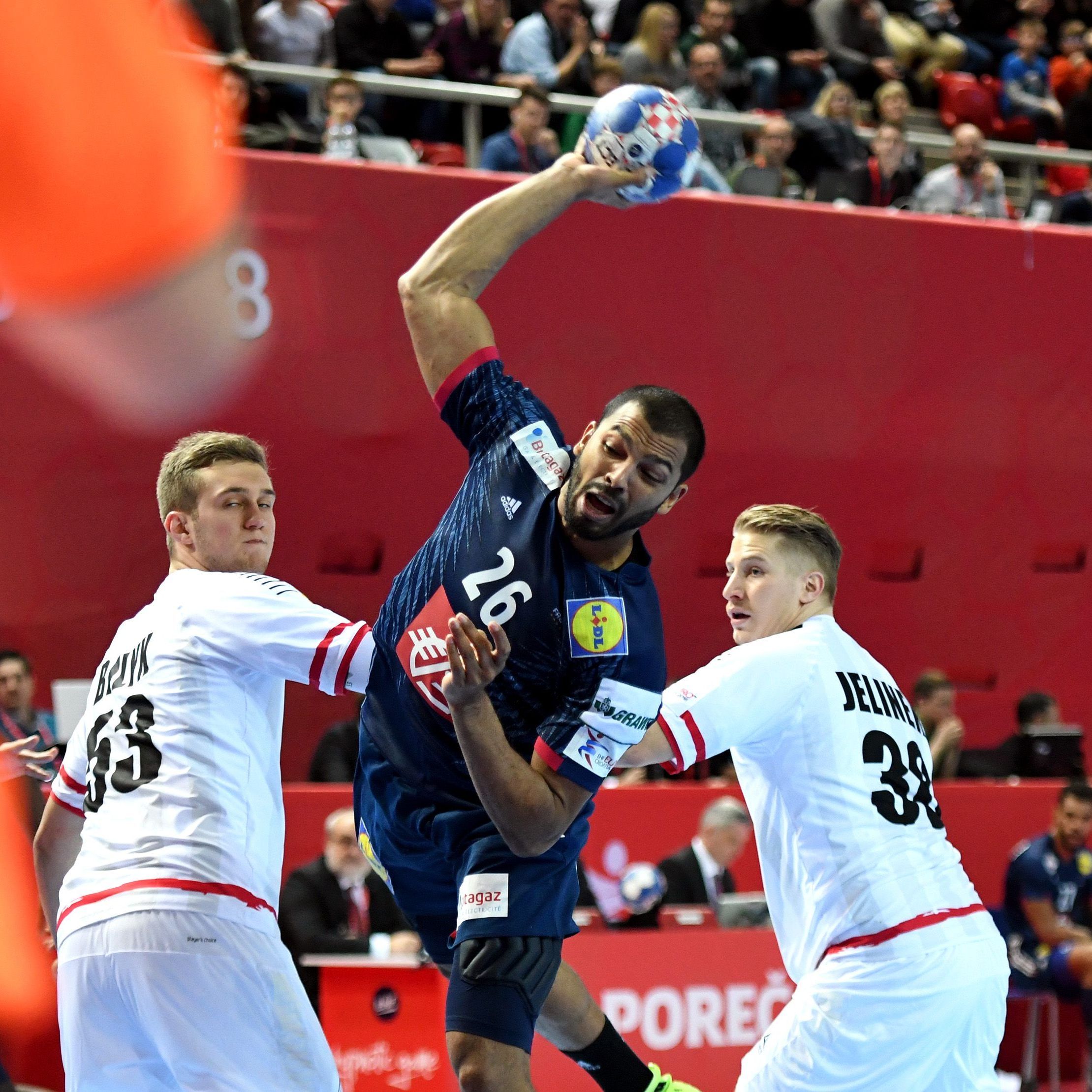 Die Österreichische Abwehr war gegen Frankreich oft überfordert.