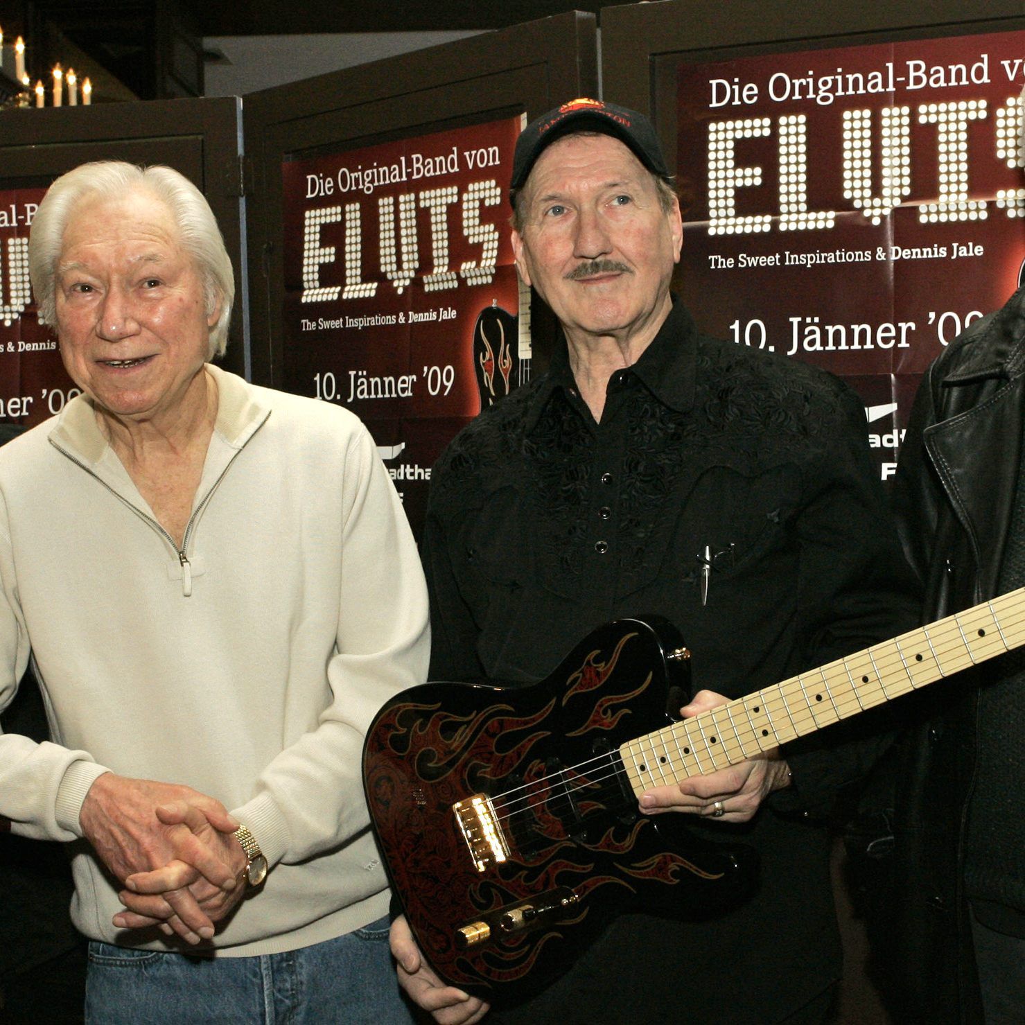 Elvis-Gitarrist James Burton kommt im Jänner 2018 nach Wien.