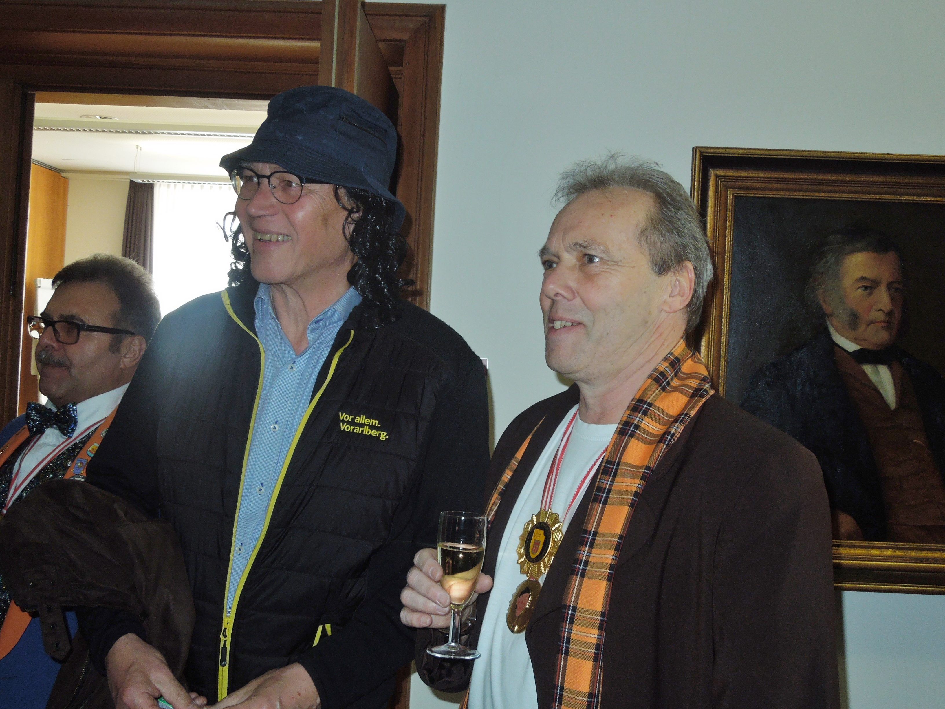 Die Fasnatzunft Dornbirn freut sich auf viele Besucher bei der Stadtratentführung. Offizielle Übergabe ist um 15.00 Uhr vor dem Roten Haus.