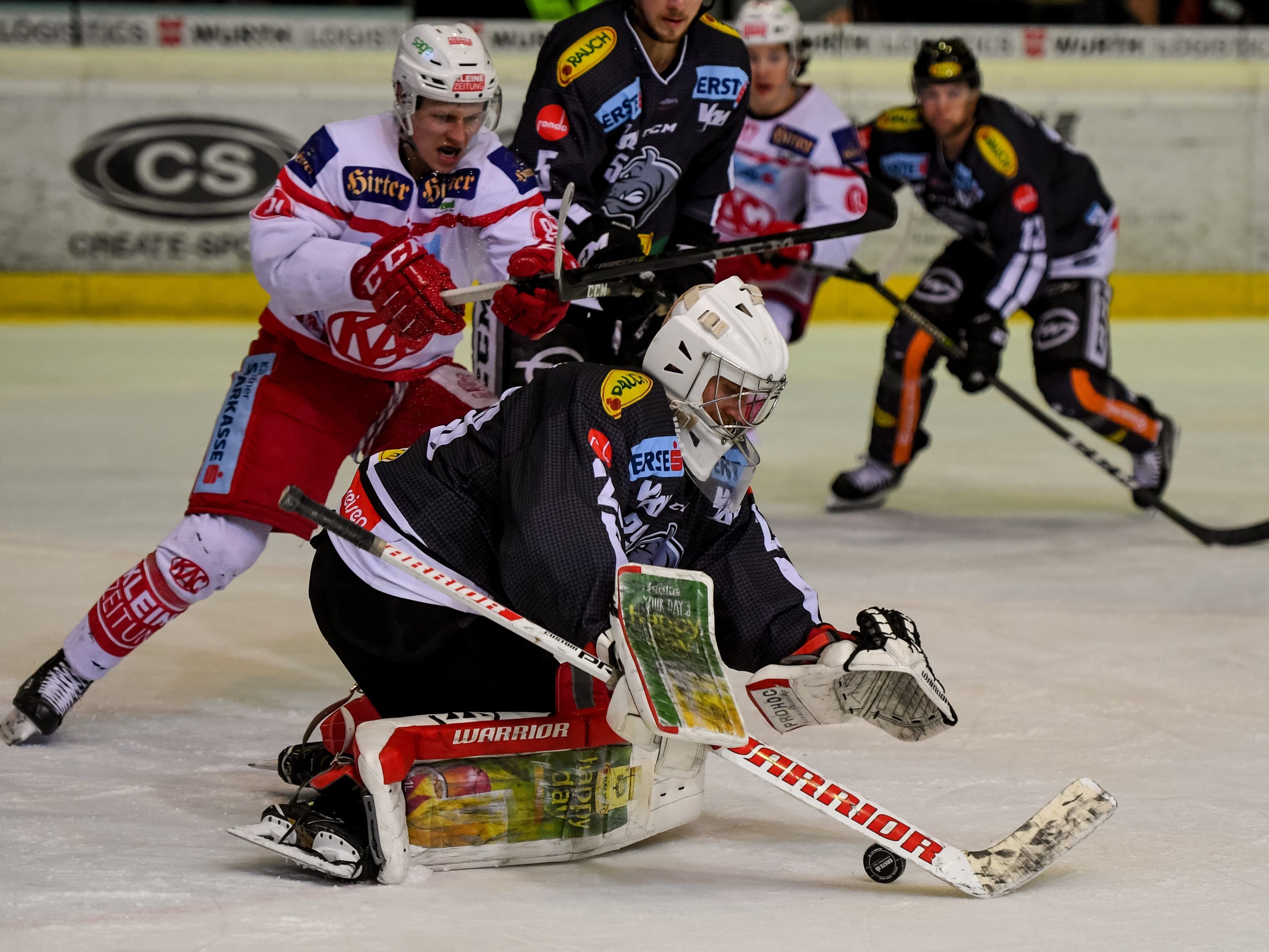 Torhüter Rinne war auch heute der Garant für den Bulldogs-Sieg.