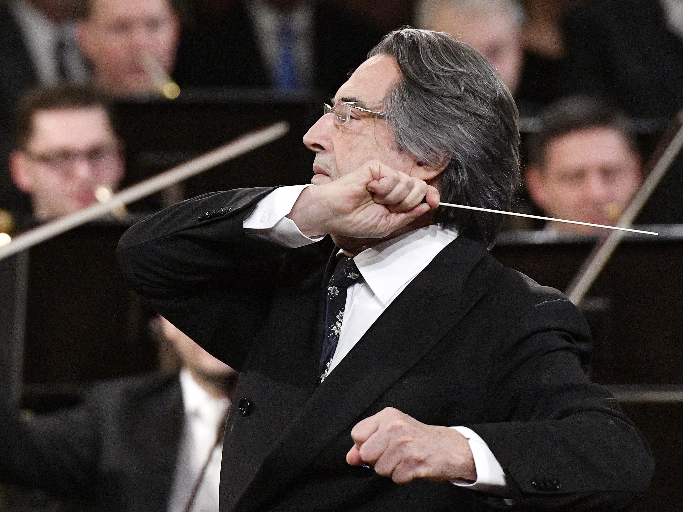 Ein letztes Mal: Riccardo Muti beim Neujahrskonzert in Wien