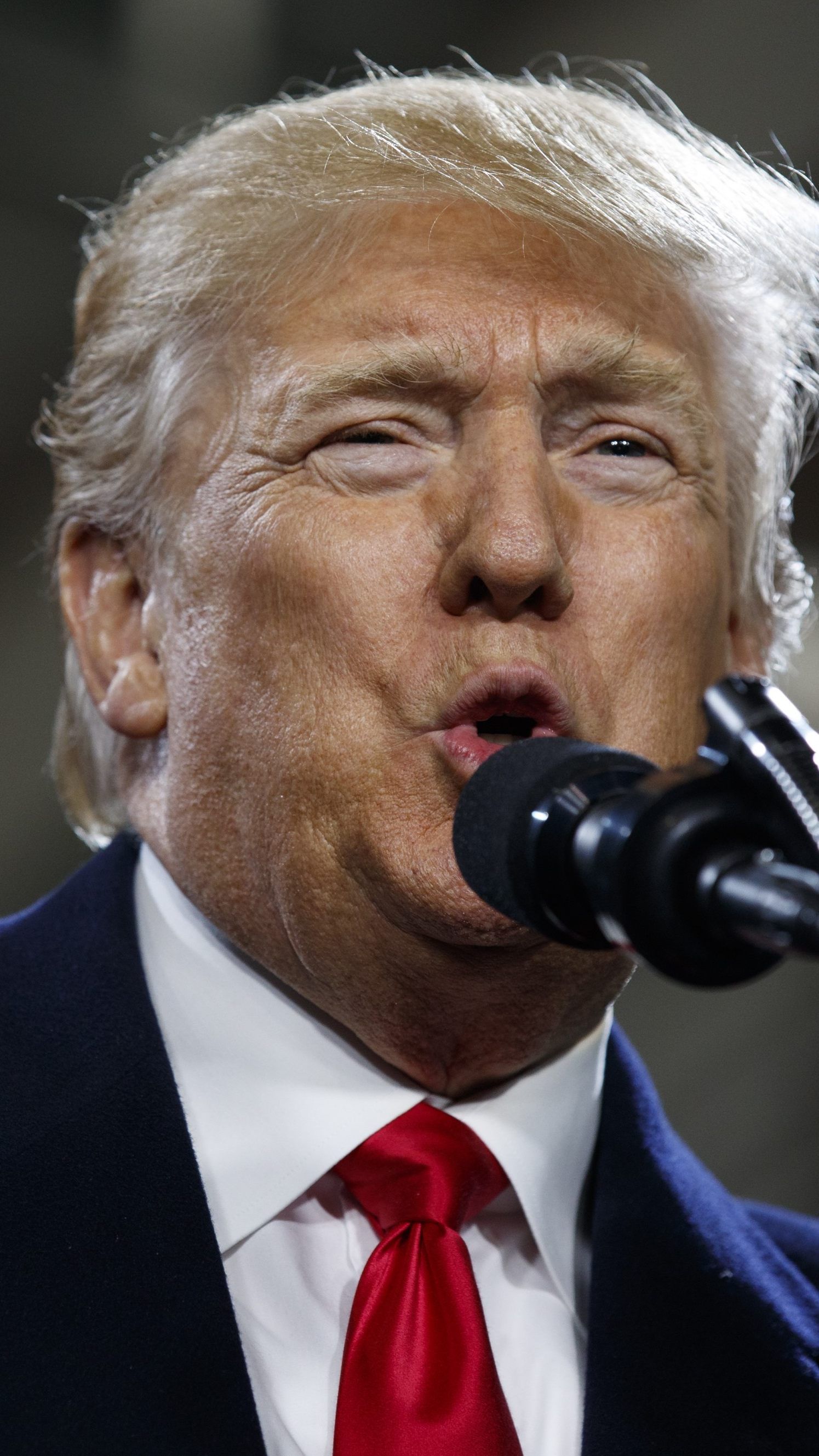 Trump kritisierte die Demokraten.