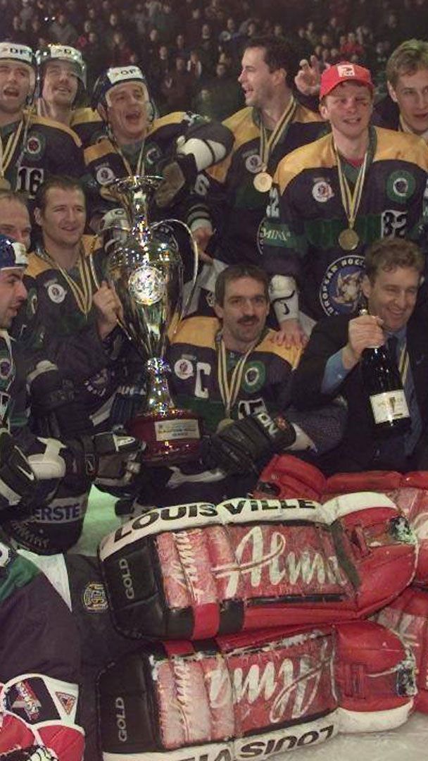 Die VEU-Mannschaft die 1998 sensationell die Euroliga gewonnen hat.