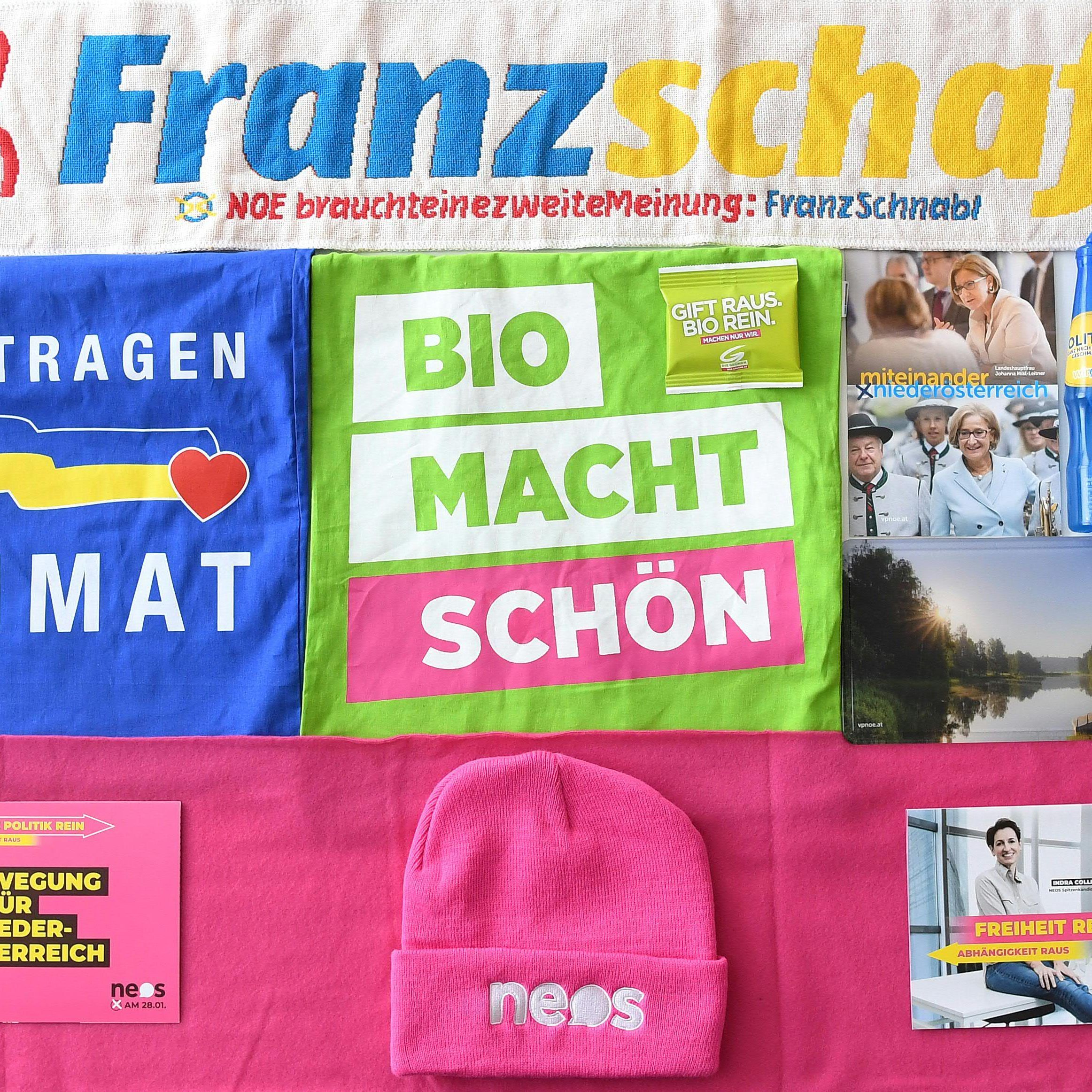 Die NÖ-Wahl 2018 geht in die Zielgerade