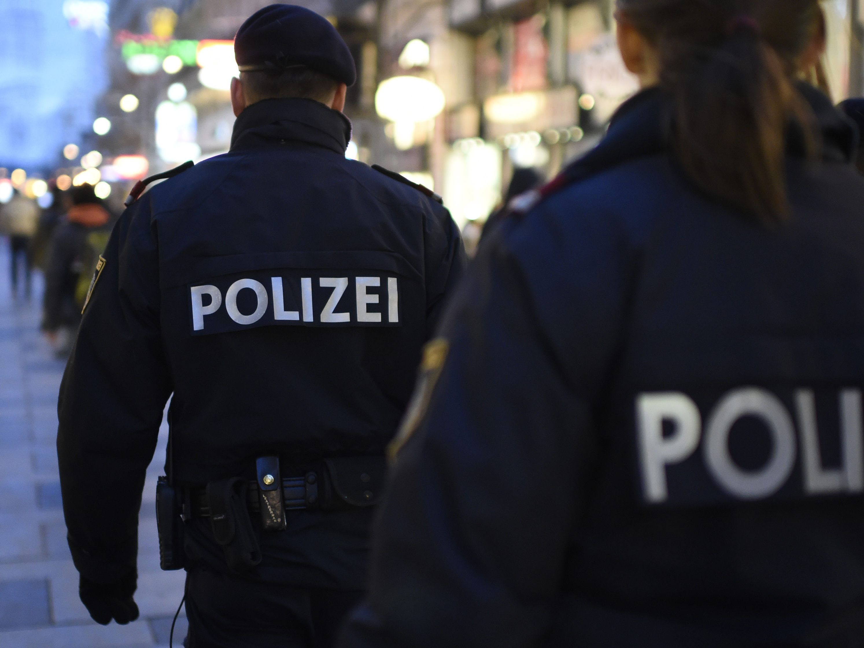 Ein Polizeieinsatz in der Wiener Innenstadt forderte Verletzte