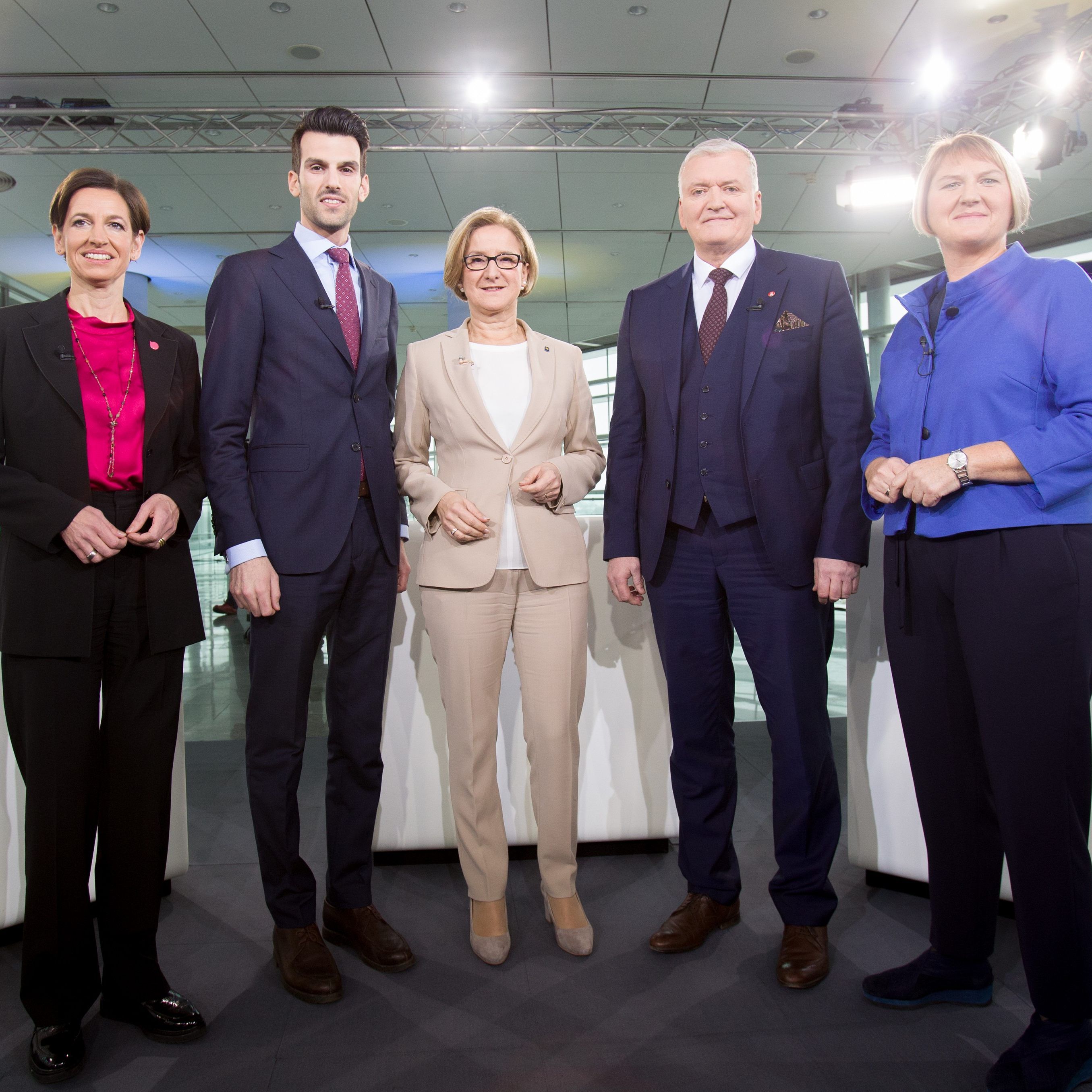 Die erste Hochrechnung zur Landtagswahl in Niederösterreich 2018.