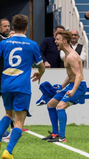 Muckimann Patrick Prantl in Ronaldo-Auftritt