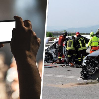 Was passiert, wenn Gaffer zu weit gehen?