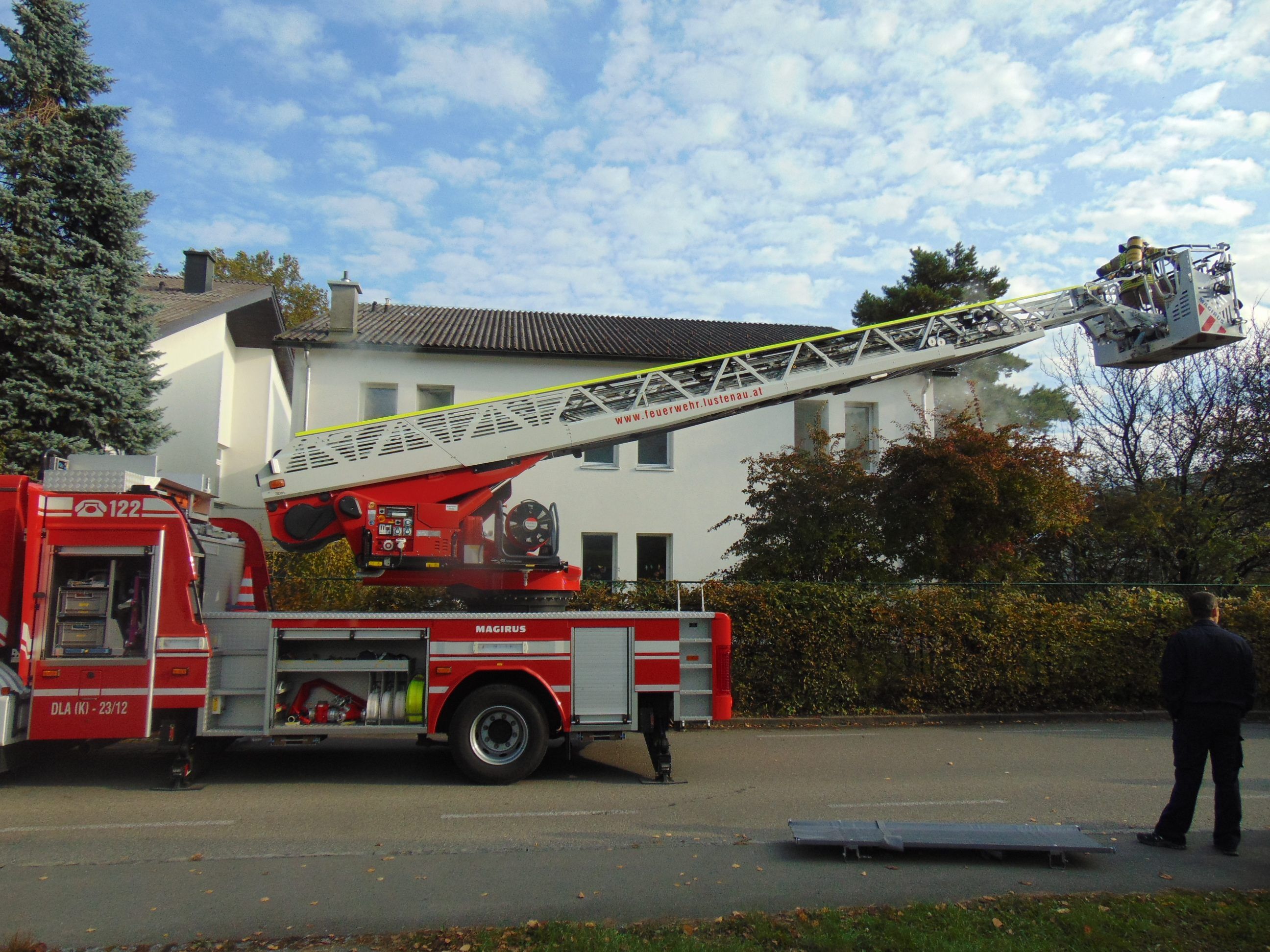 194 Mal wurde die Lustenauer Feuerwehr zu Hilfe gerufen