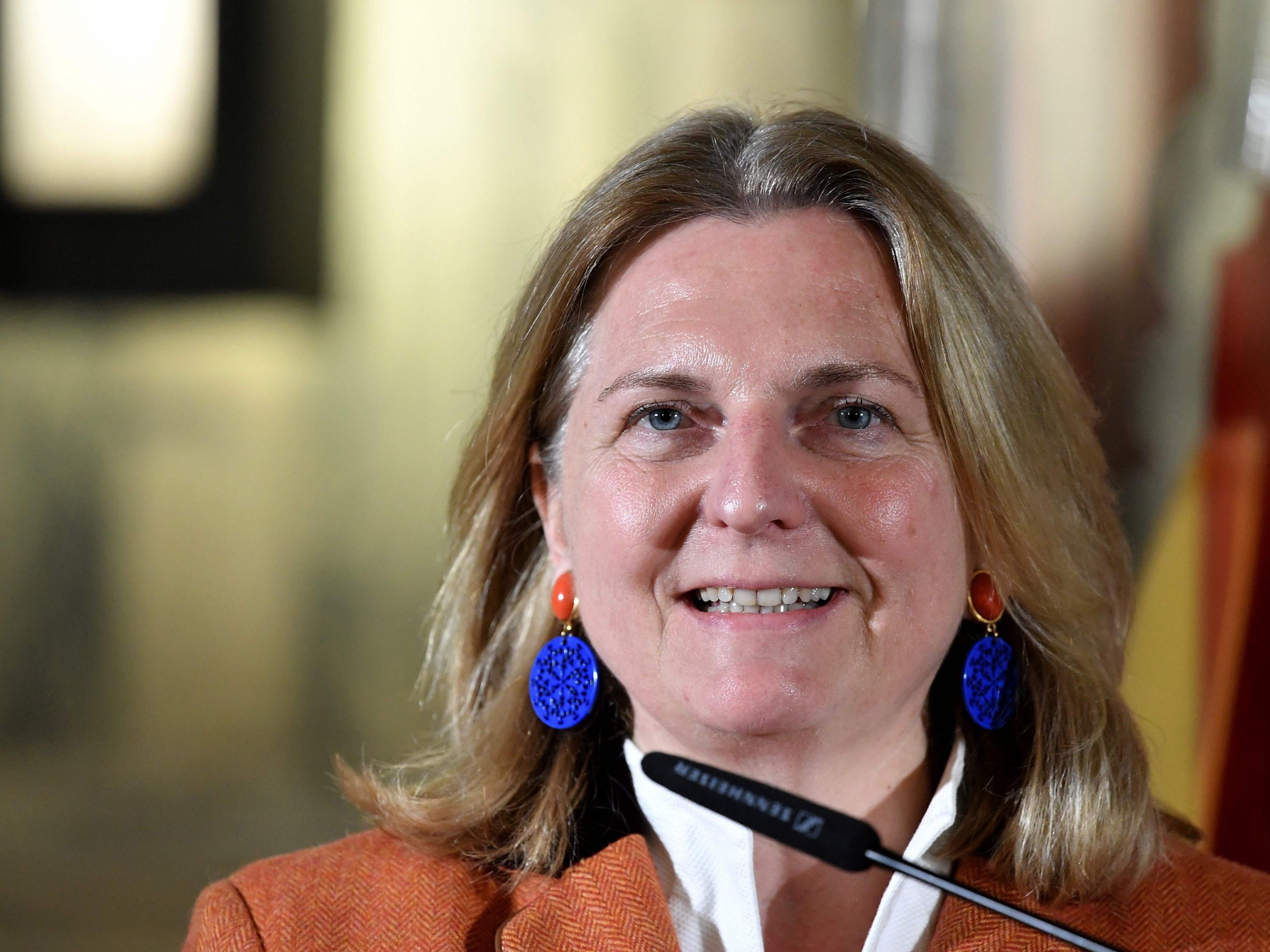 Karin Kneissl will die bilateralen Beziehungen zwischen Wien und Ankara verbessern.