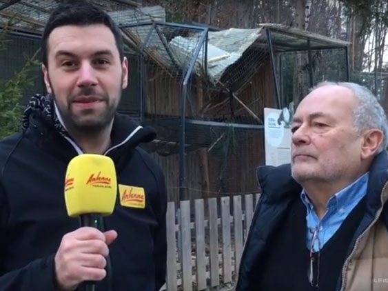 Martin Kruger war zu Besuch im Wildpark Feldkirch.