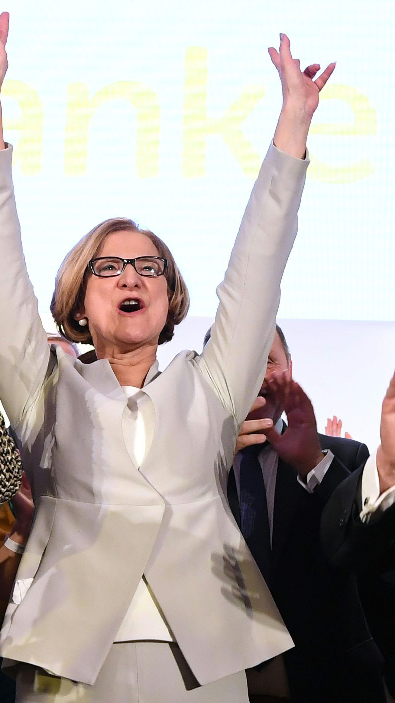 Die Wahlparty des Abends lieferte die ÖVP zusammen mit Johanna Mikl-Leiter.