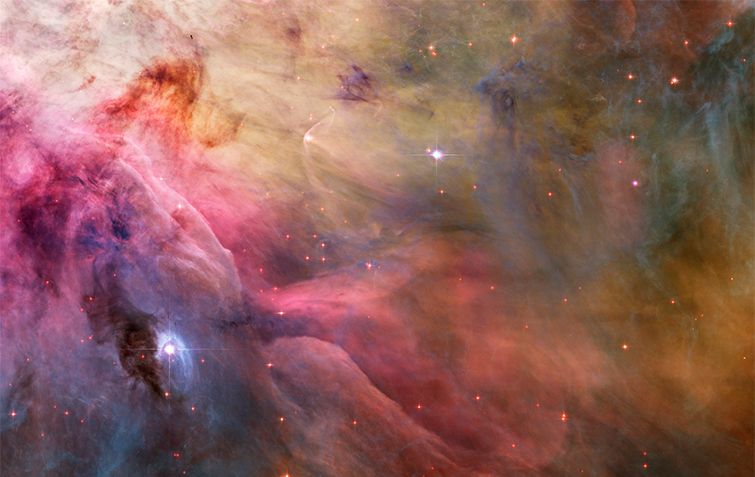 Der Orion ist eine Geburtstätte von Sternen. Der Orion ist eine Geburtstätte von Sternen.