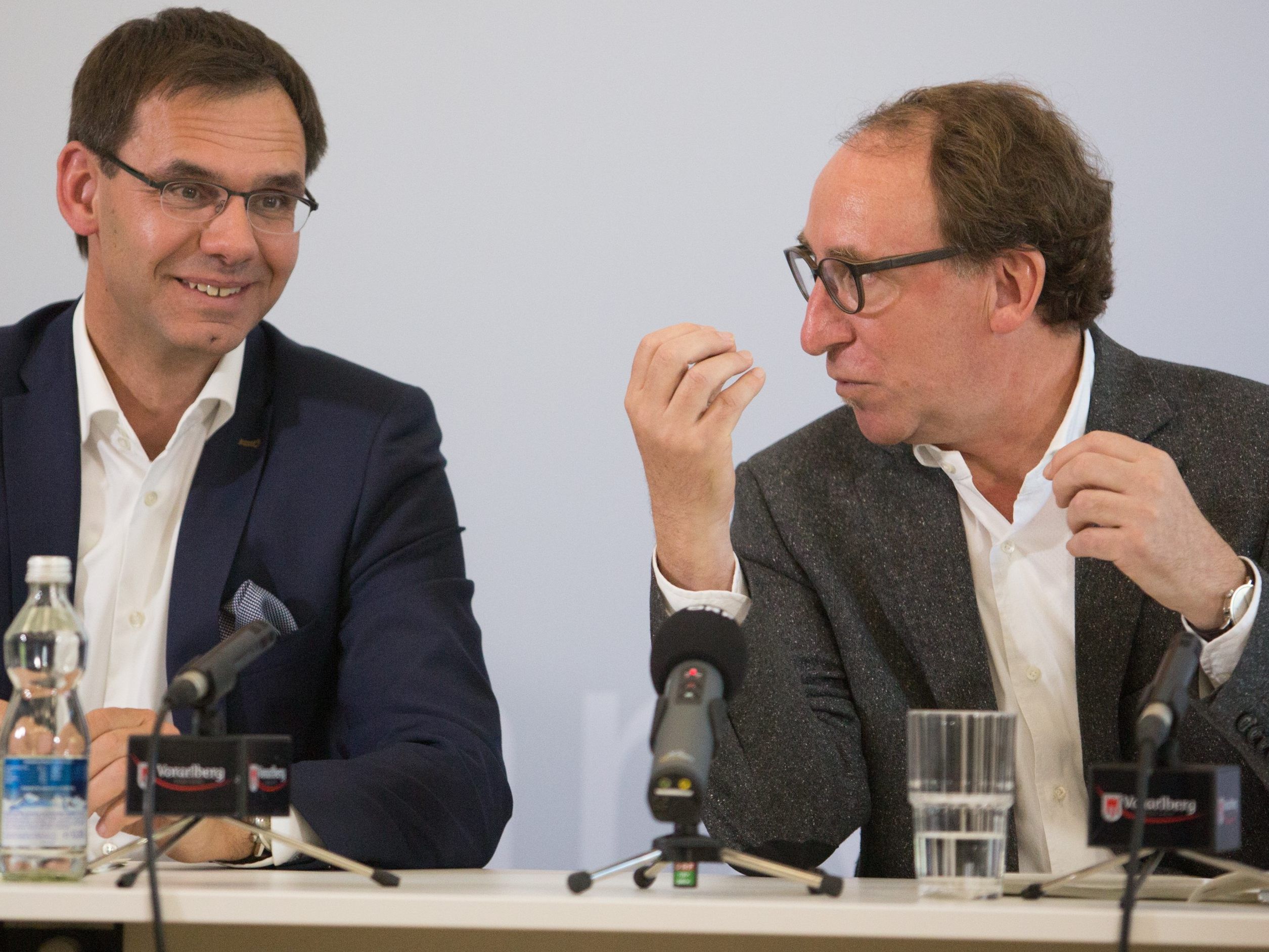 LH Markus Wallner und LR Johannes Rauch zur NÖ-Wahl.