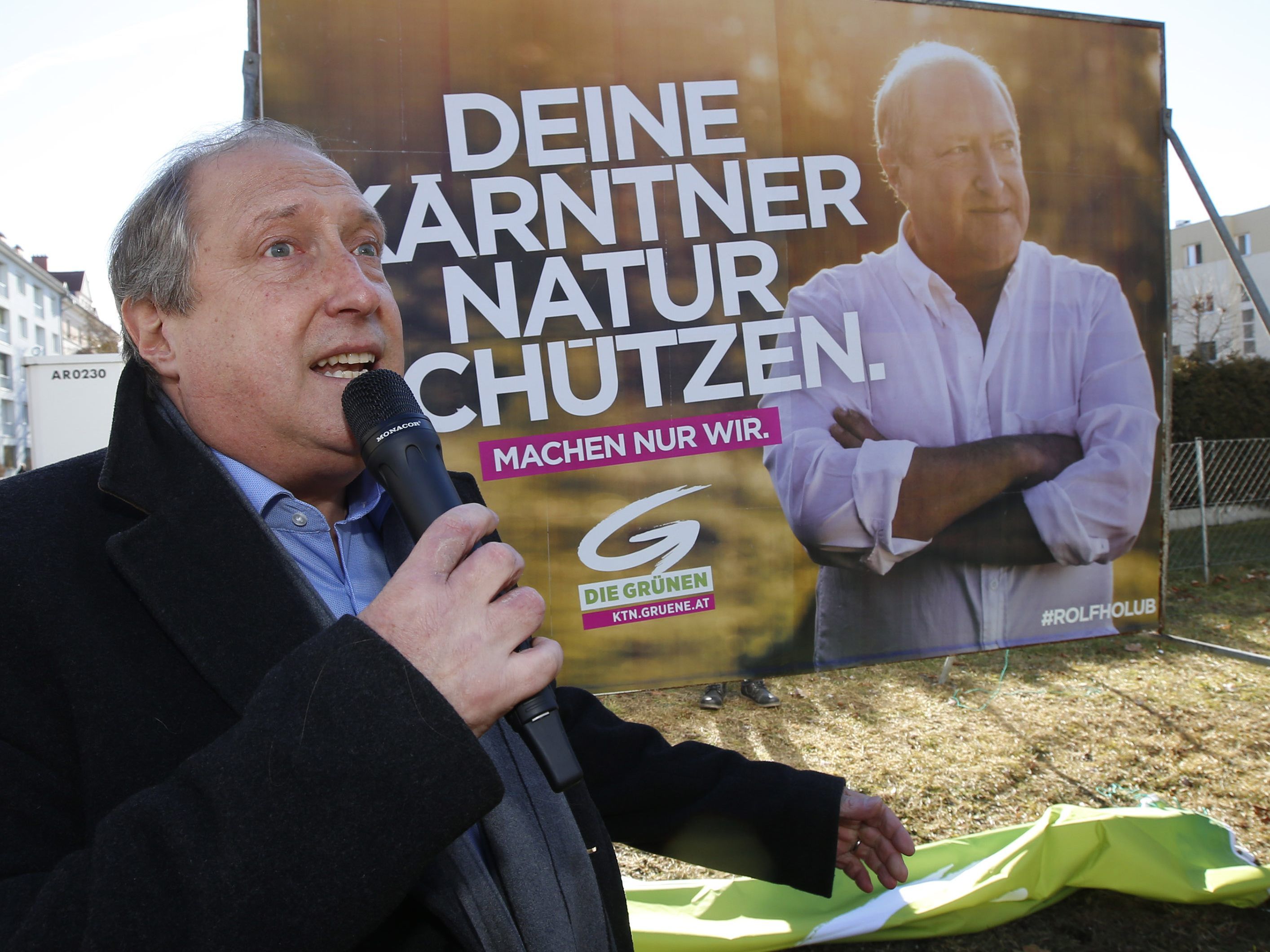 Die Grünen konzentrieren sich im Kärntner Wahlkampf auf ihr Kernthema.