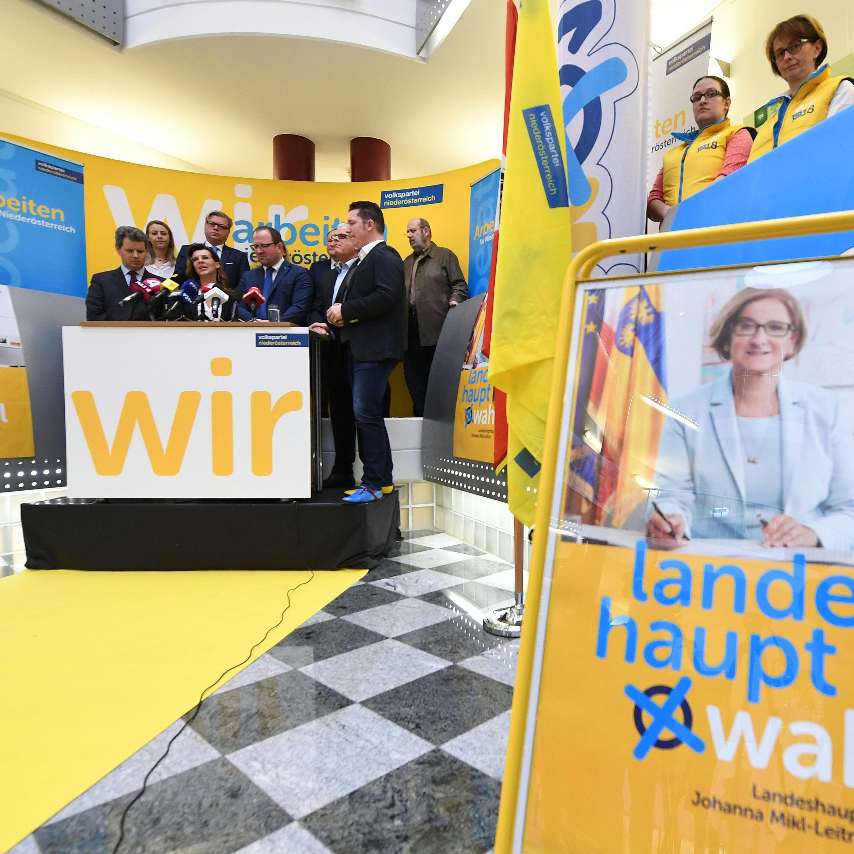 Das waren die Wahlkampfabschlüsse vor der Landtagswahl in Niederösterreich.