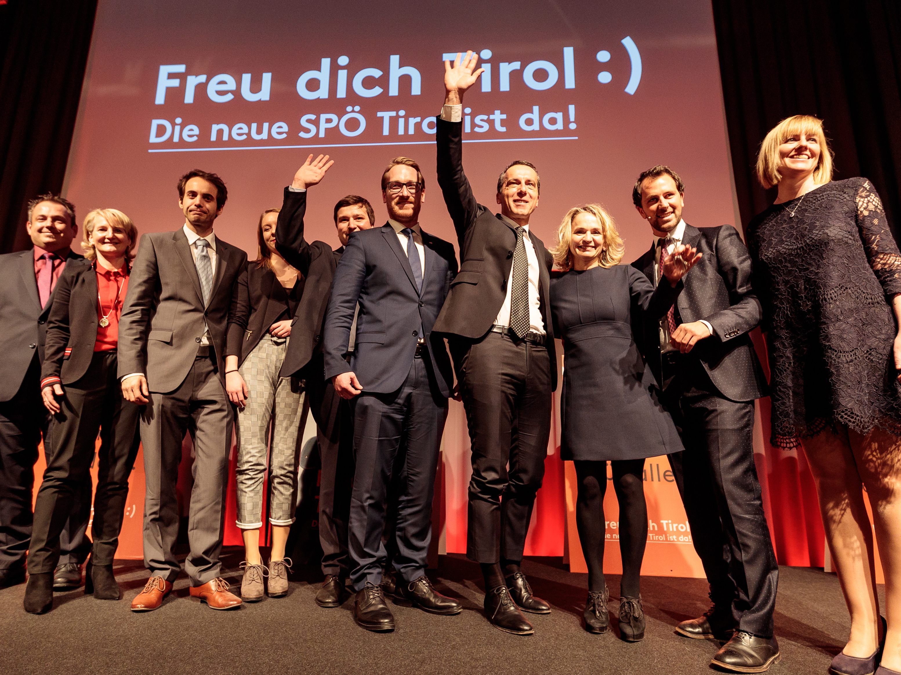 Die SPÖ Tirol startete in den Intensivwahlkampf vor der Landtagswahl am 25. Februar 2018.