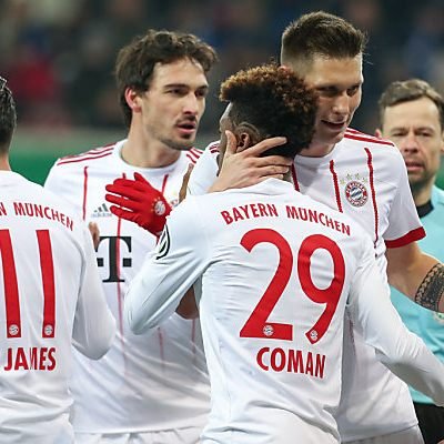 Die Bayern bejubelten einen Kantersieg