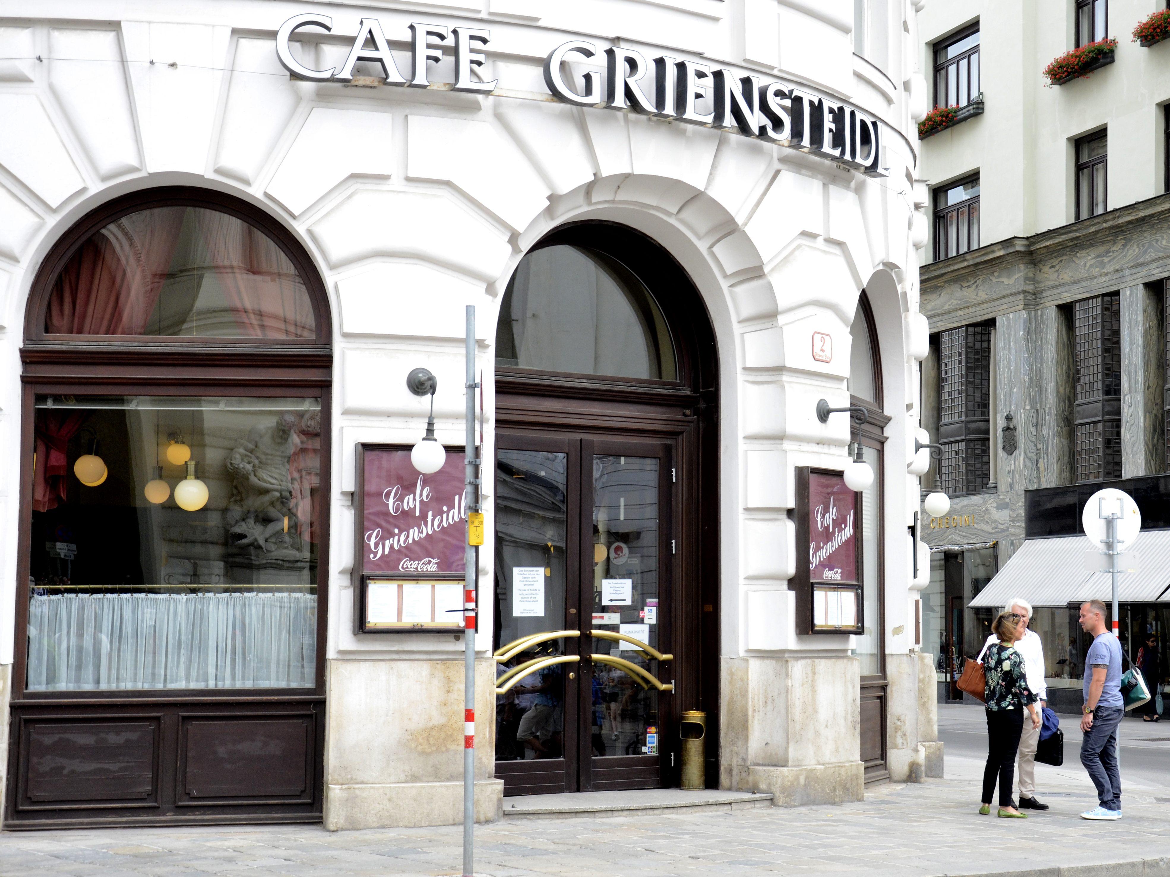 Das ehemalige Cafe Griensteidl wird nun zum Cafe Klimt.