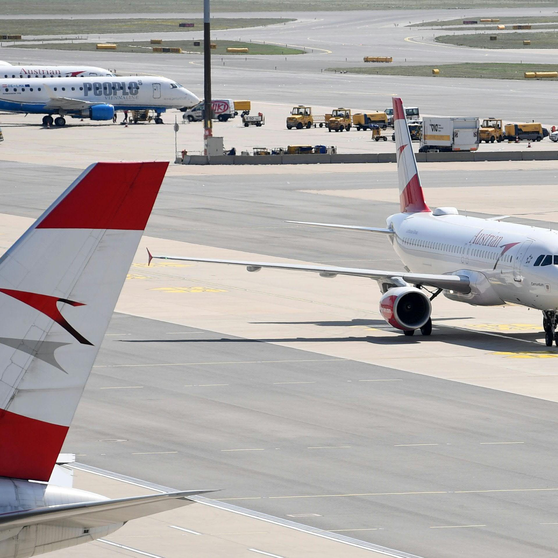 Die AUA ist mit 10,5 Prozent Passagierzuwachs ins neue Jahr gestartet.