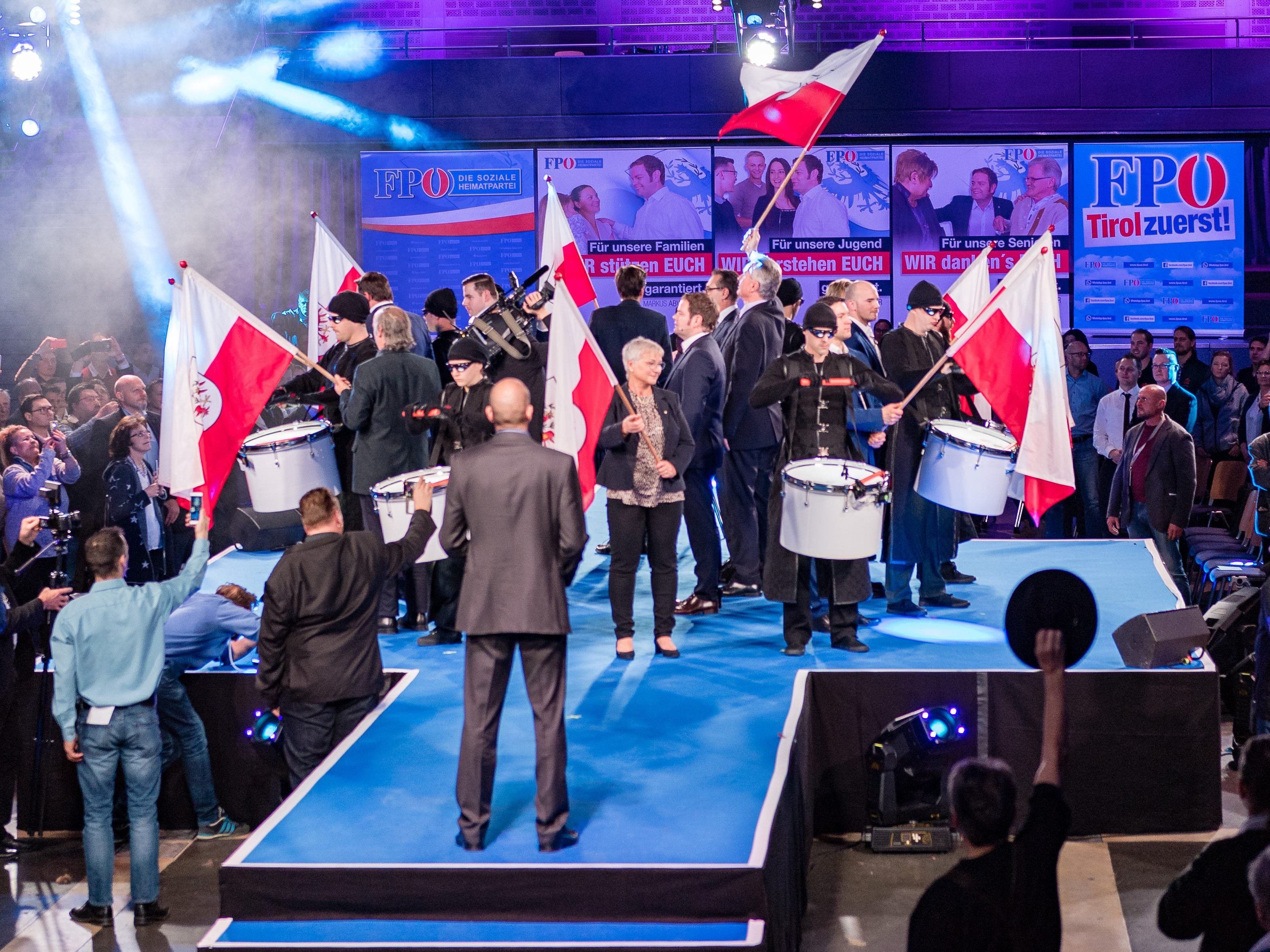 Die FPÖ-Tirol startet ins Wahlkampffinale. Die FPÖ-Tirol startet ins Wahlkampffinale.