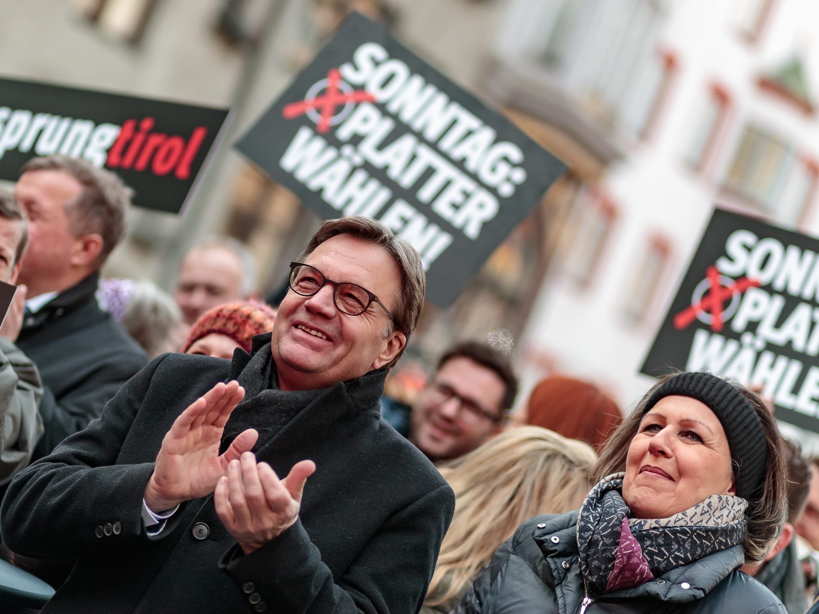 Der amtierende Landeschef Platter will im Land Tirol "keine Experimente". Der amtierende Landeschef Platter will im Land Tirol "keine Experimente".