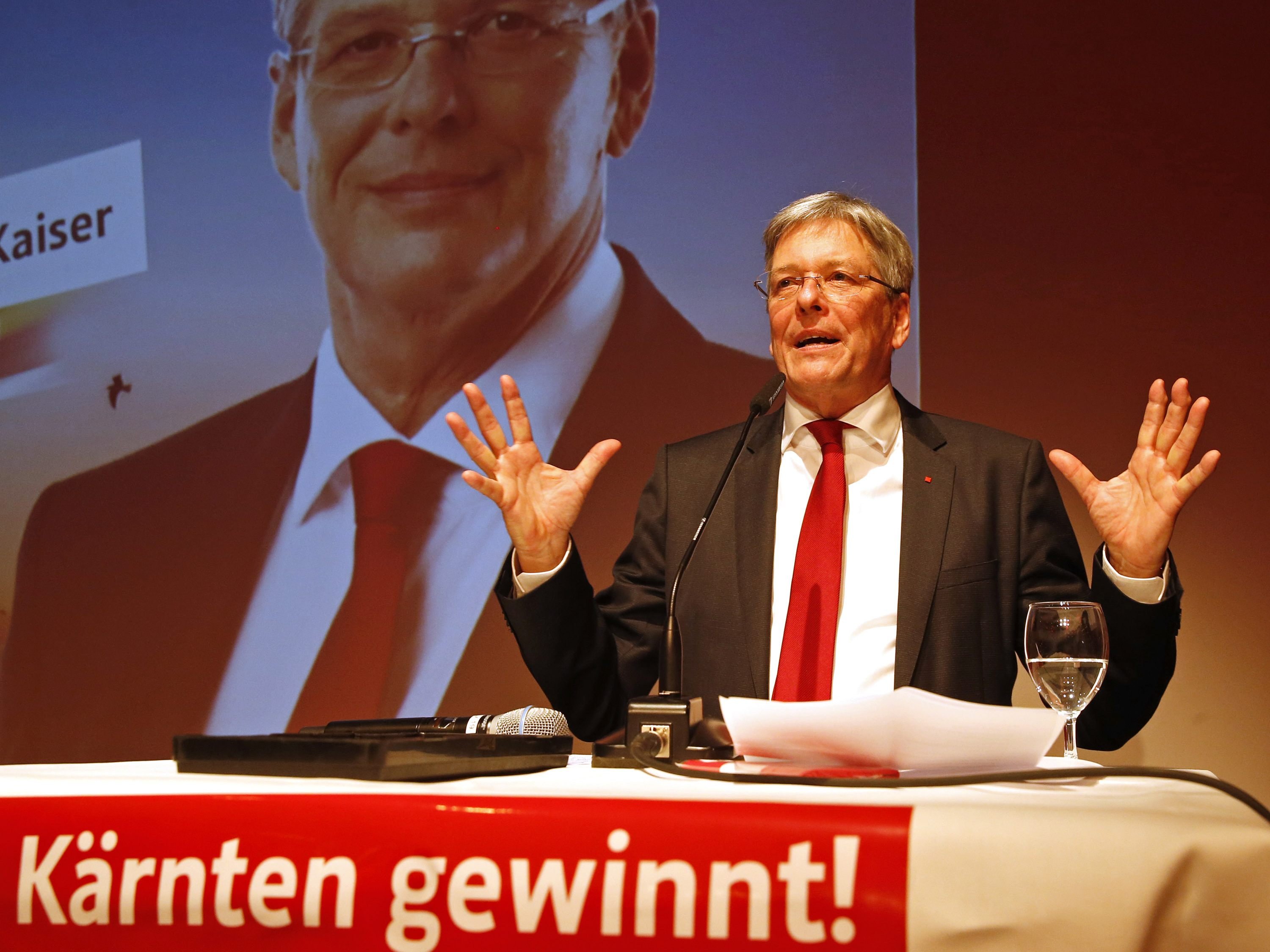 SPÖ-Spitzenkandidat Peter Kaiser präsentierte das Programm für den Bildungsbereich.