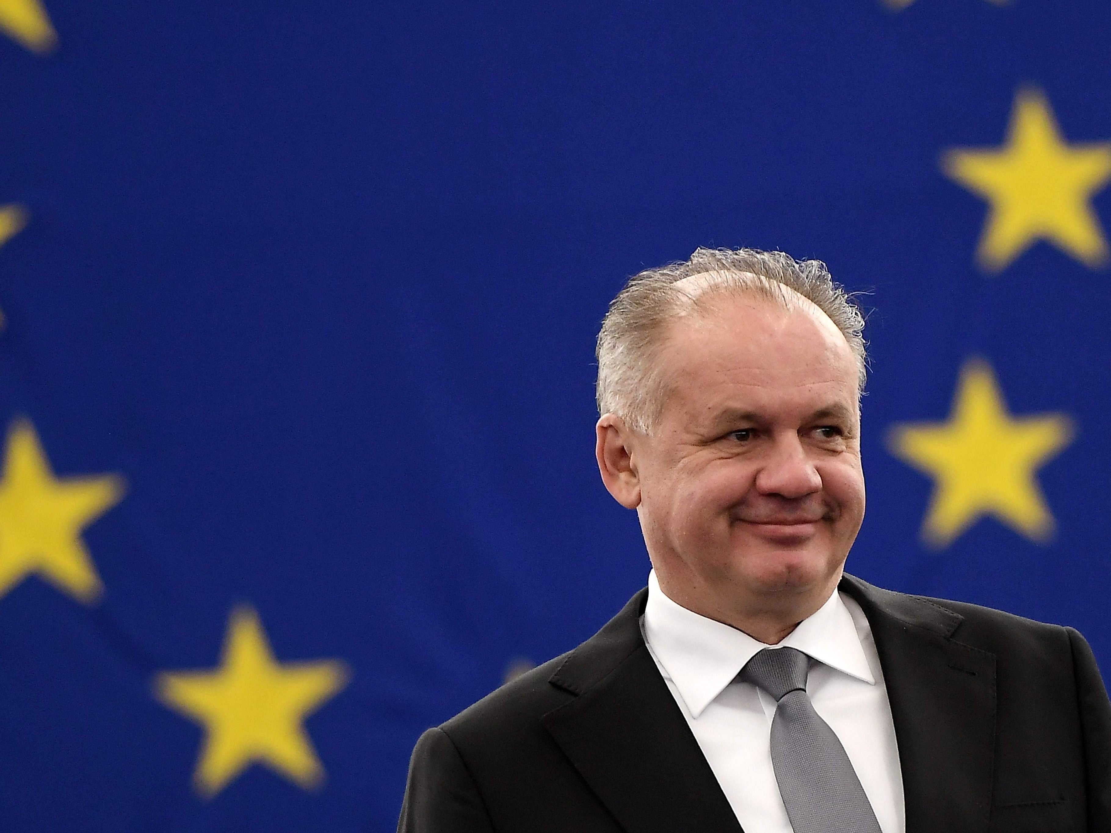 Der slowakische Präsident Andrej Kiska kommt am Montag nach Wien. Der slowakische Präsident Andrej Kiska kommt am Montag nach Wien.
