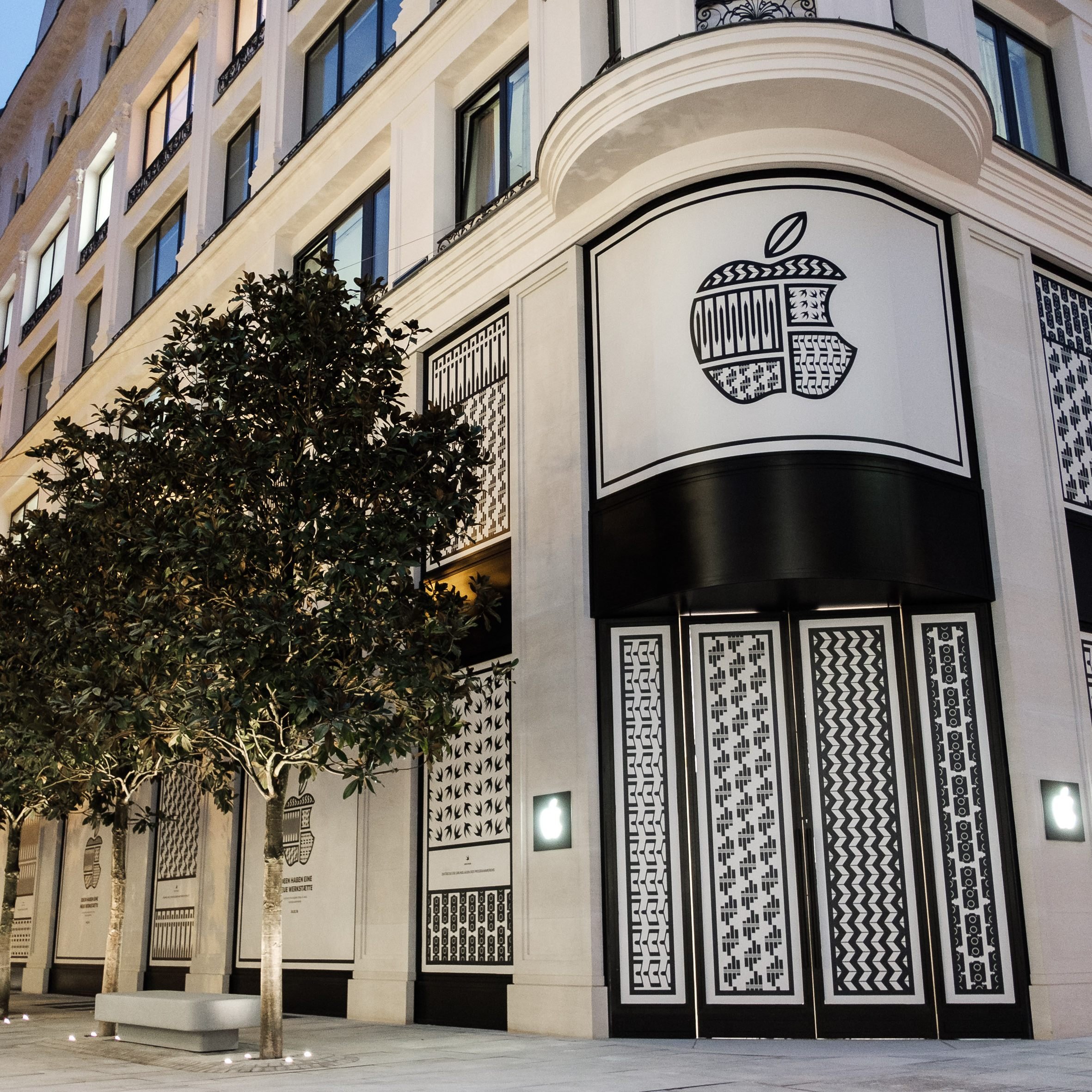 Der Wiener Apple-Store steht vor der Eröffnung