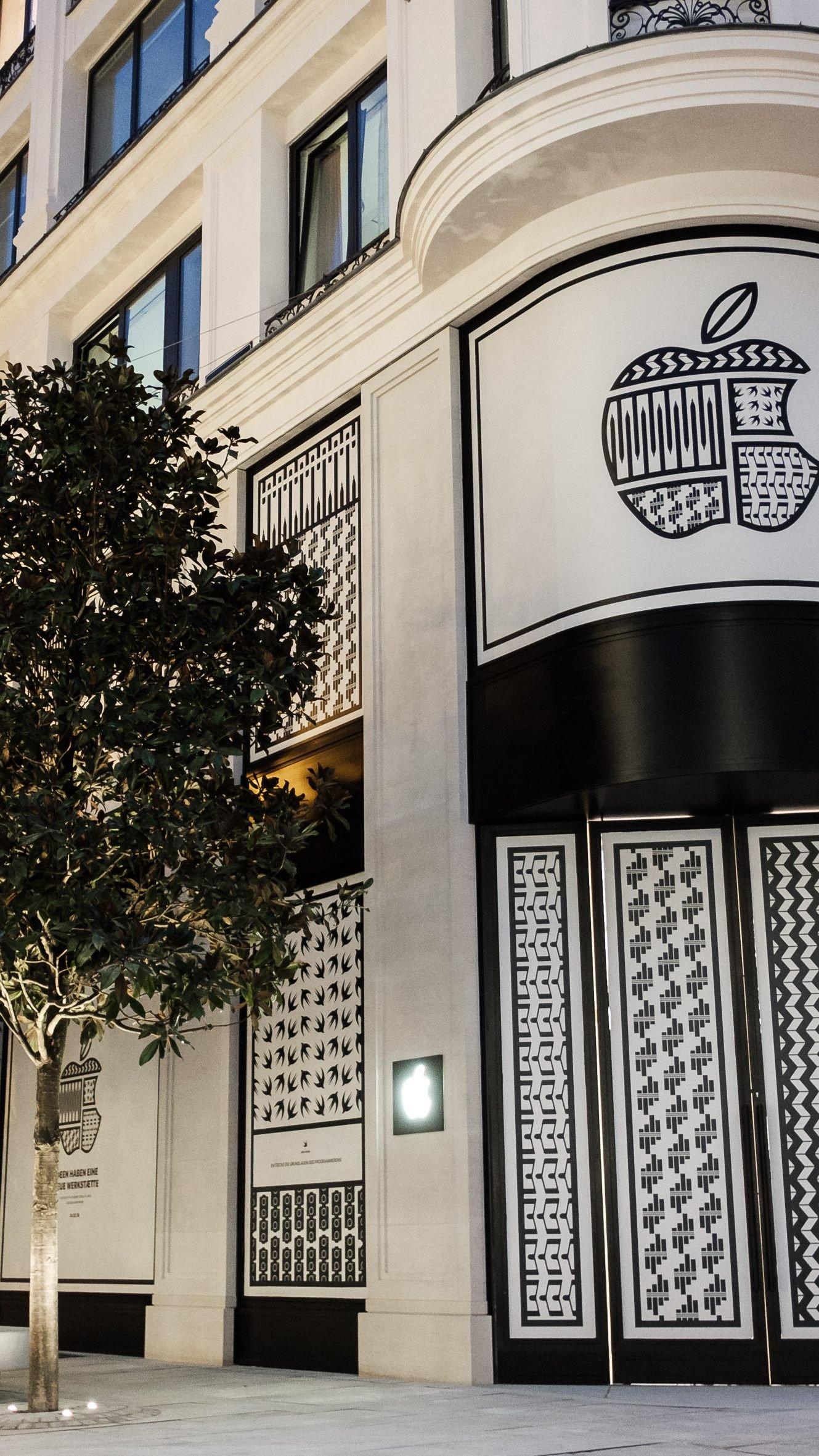 Der Wiener Apple-Store steht vor der Eröffnung