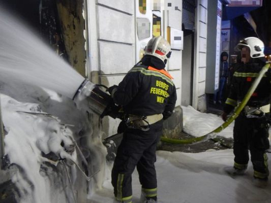 Bei dem Brand wurde das Wohnhaus über dem Lokal stark verraucht.